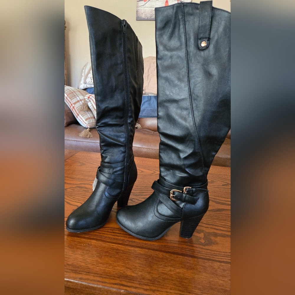 Women's Black Tall Boots